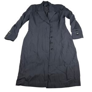 Escada Margaretha Ley Wool Long Coat Size 38